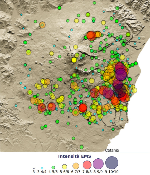 Mappa Epicentrale